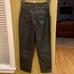 NWT FOREVER 21 FAUX LEATHER WIDE LEG PANTS