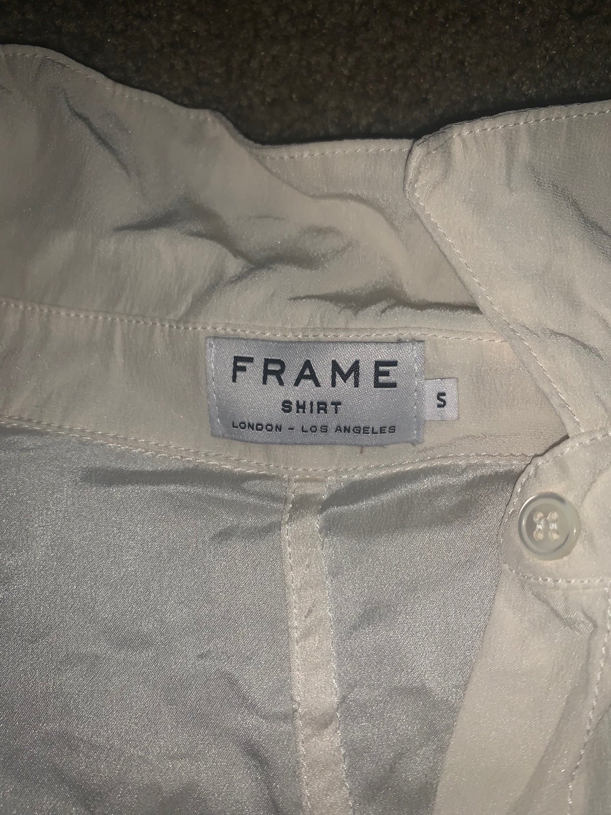Womens Frame Denim button up