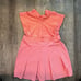 RLX Ralph Lauren Women Pleated Aim Skort Pull On Stretch Golf Tennis Coral Small