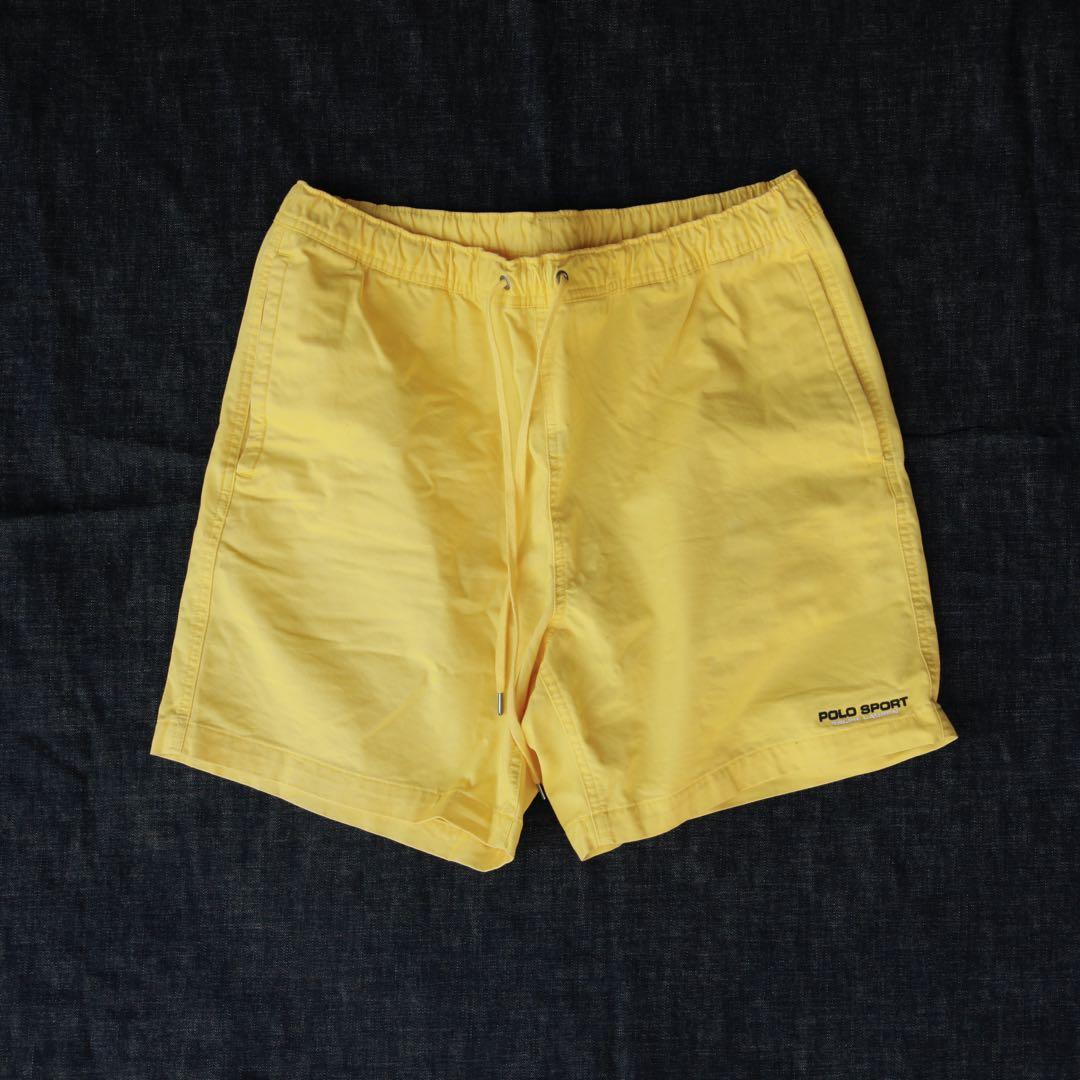 POLO SPORT Yellow Shorts