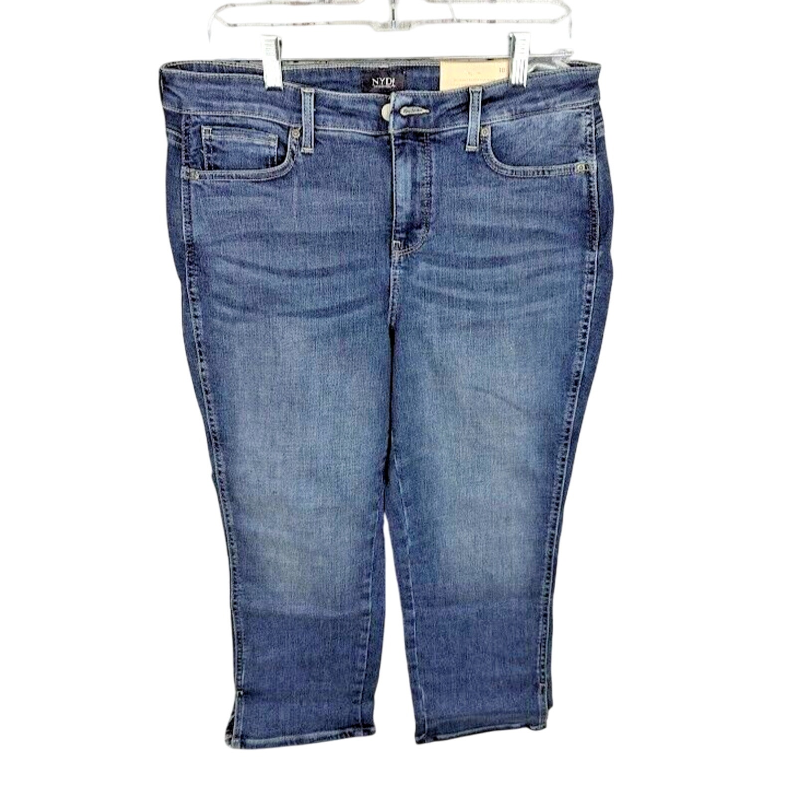 NYDJ Women's Chloe Capri Jeans in Loire Size 10
