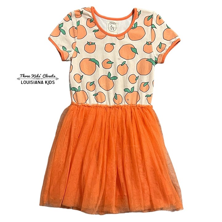 Taylor Joelle Sz 8 Peaches Tulle Dress