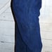 Vintage Battani Blue Suede Knickers Capri Pants S