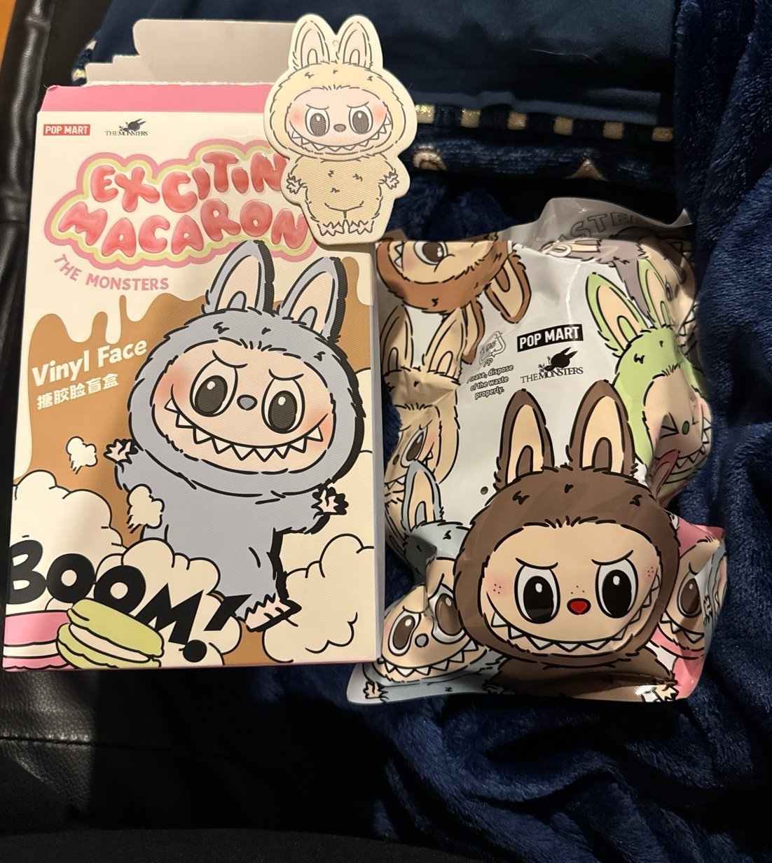 Labubu The Monsters Exciting Macaron Vinyl Face Series Soy