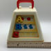 Vtg Fisher Price 1978, 1988 Division Of Quaker Oats Co Spin Working Toy FLAWS
