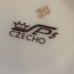 NWOT vintage Checho pair teacups and saucers