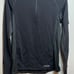 Patagonia Women All Weather Zipneck Sweatshirt Size M in Black