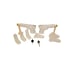 Pistol Whiskey Gun Decanter & Pistol Shot Glasses Set with Case Mens Drink Gifts