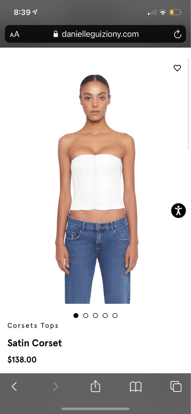 Danielle guzio corset