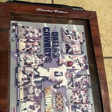 Dallas Cowboys Super Bowl XXX Champions Plaque limited edition