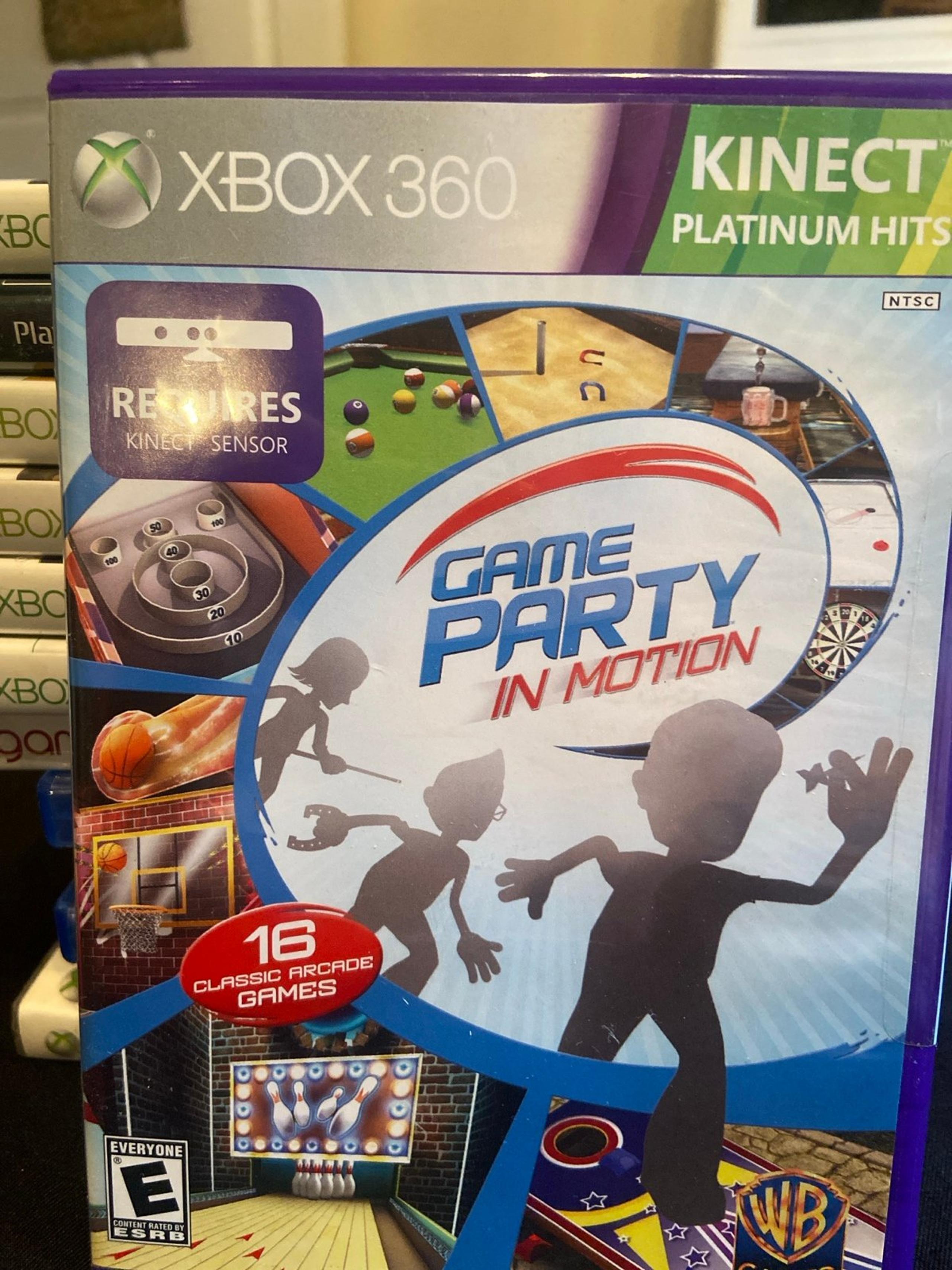 Xbox 360 Kinect Game Party in Motion