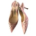 Jimmy Choo Leather Pointed-Toe Slingback Light Pink Women's Size 39.5 - 9.5