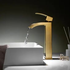 Vinnova Brushed Gold 1 Handle Single Hole Faucet NEW