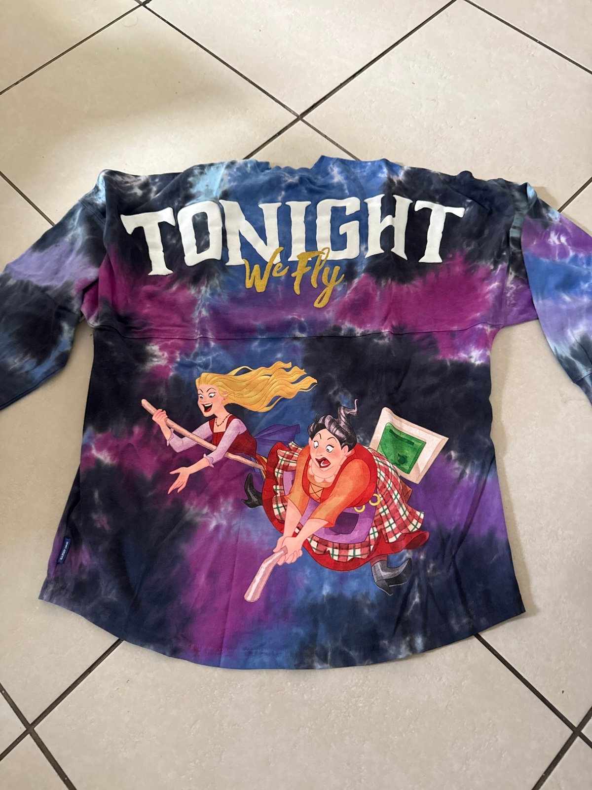 NWT large Disney Hocus Pocus Spirit Jersey for Adults