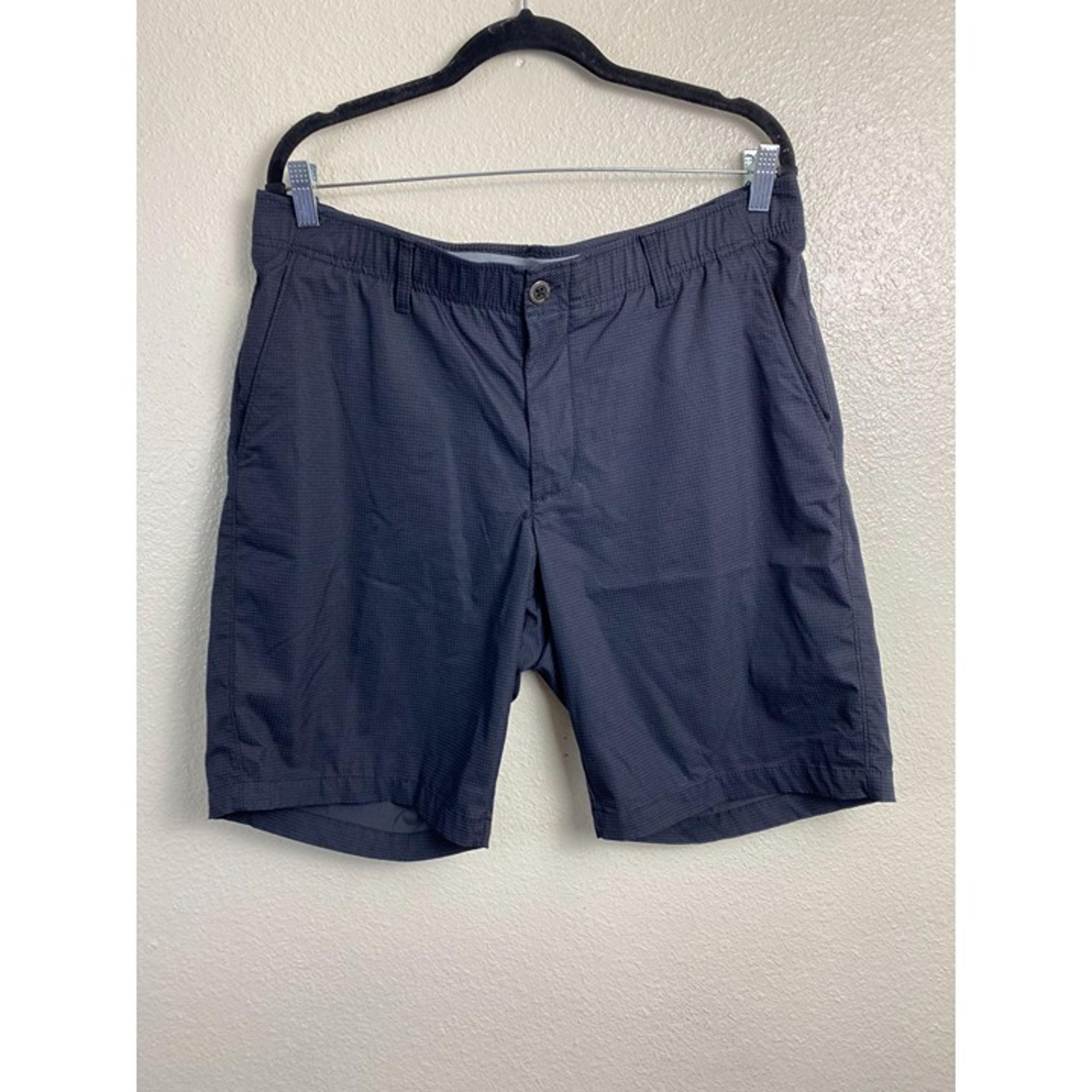 Under Armour Mens Gray Golf Chino Shorts Size 38 Performance Neutral Classic