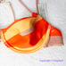 New! Zulu & Zephyr Sun Stripe Balconette Tie Bikini Top, size 4