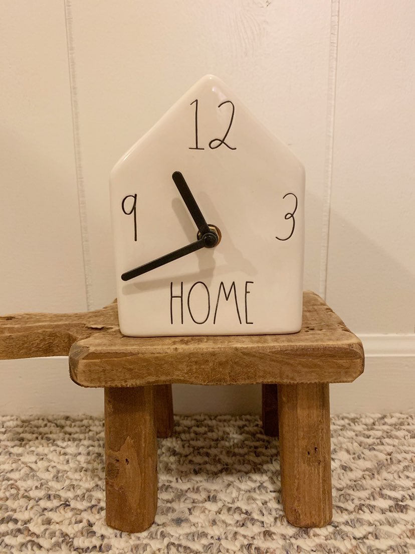 Rae Dunn Home Clock