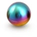 BLOX RACING LIMITED SERIES 490™ SPHERICAL SHIFT KNOB NEO CHROME WEIGHTED BALL