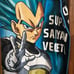 Dragonball Z Super Saiyan VEGETA Fleece Blanket Cuddle Throw, & Mini Figure