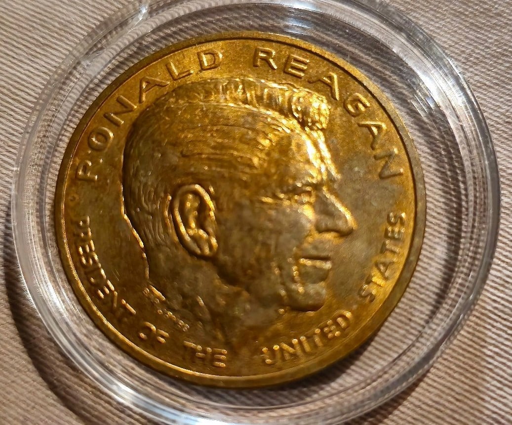 UNC 1981 Ronald Reagan Presidential Medal