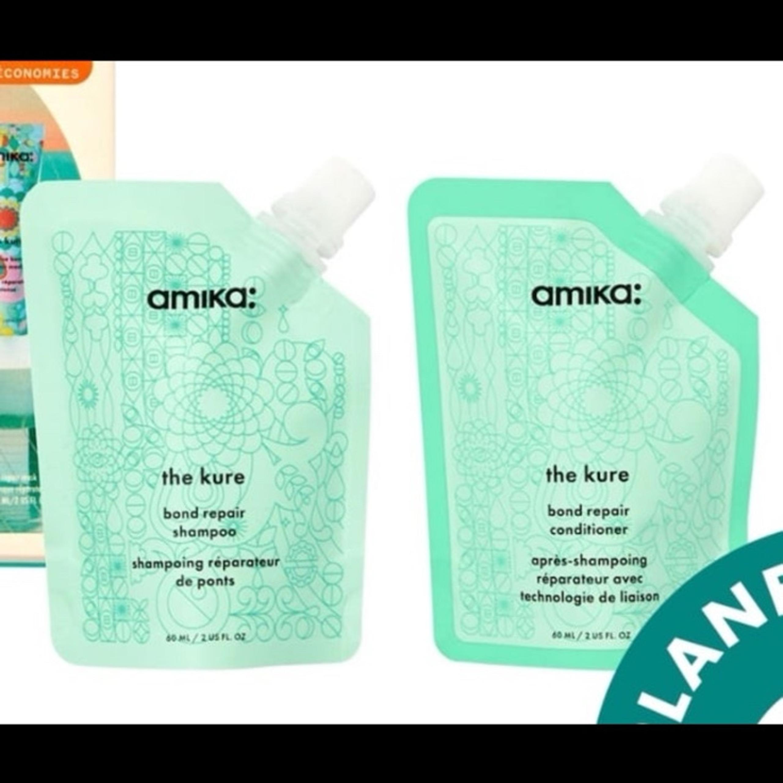 The Kure Mini Shampoo and Conditioner set - amika