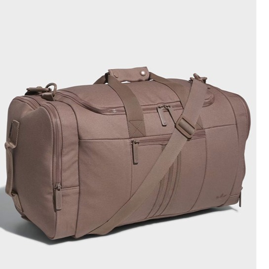 Adidas Originals Canvas Duffle Bag, Color: Brown