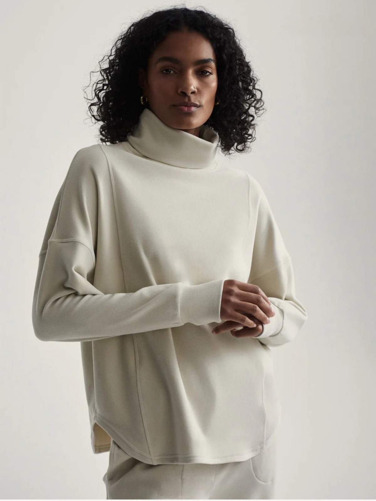 Varley Rainer Roll-Neck Jumper Sweatshirt NWT sz Med