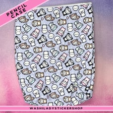 New Purple Emoti Planner Pouch | Kawaii Pen Case | Rare Stationery | TCMC