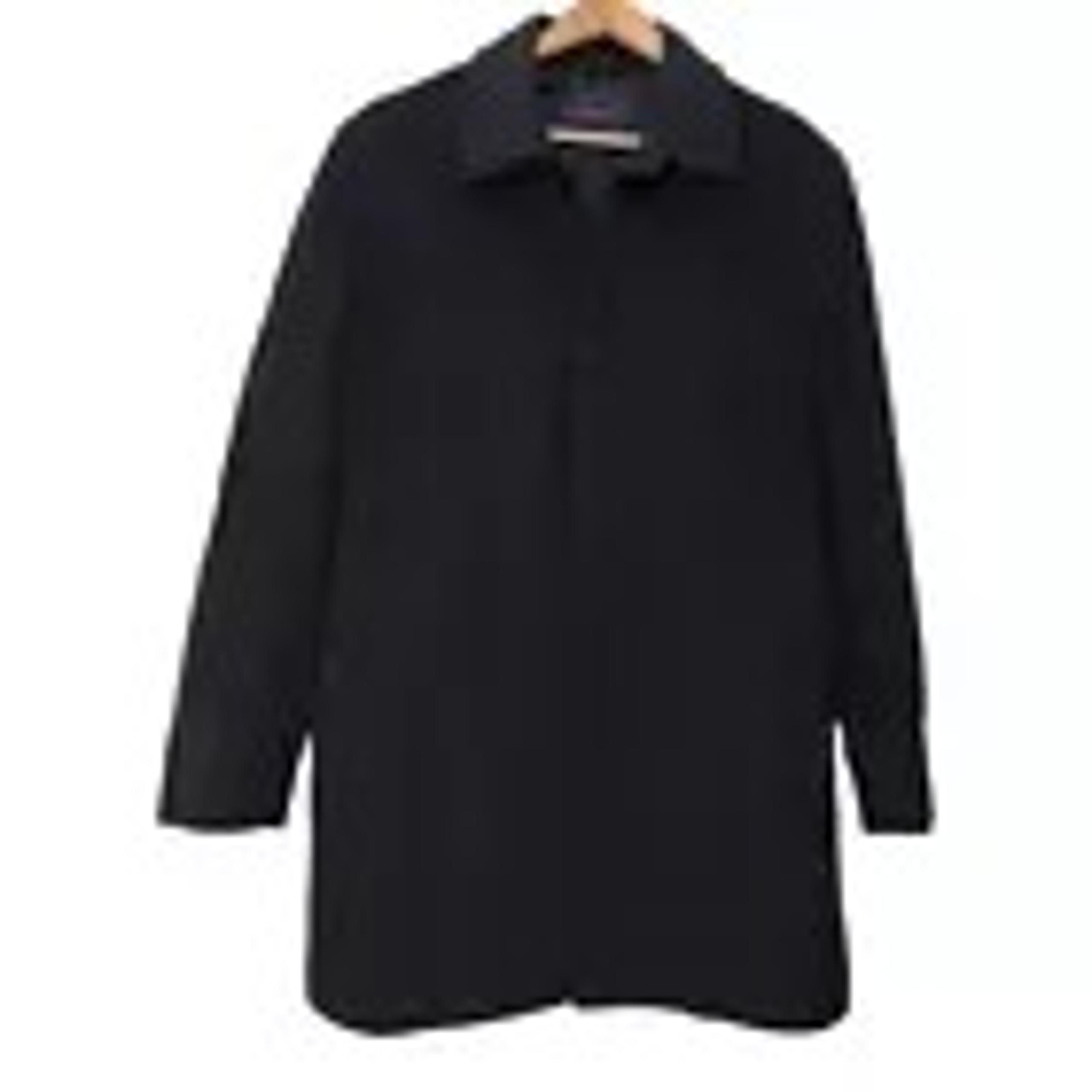 Banana Republic Peacoat Mens MEDIUM 44-46 Jacket Italian Wool Cashmere Olive GRN