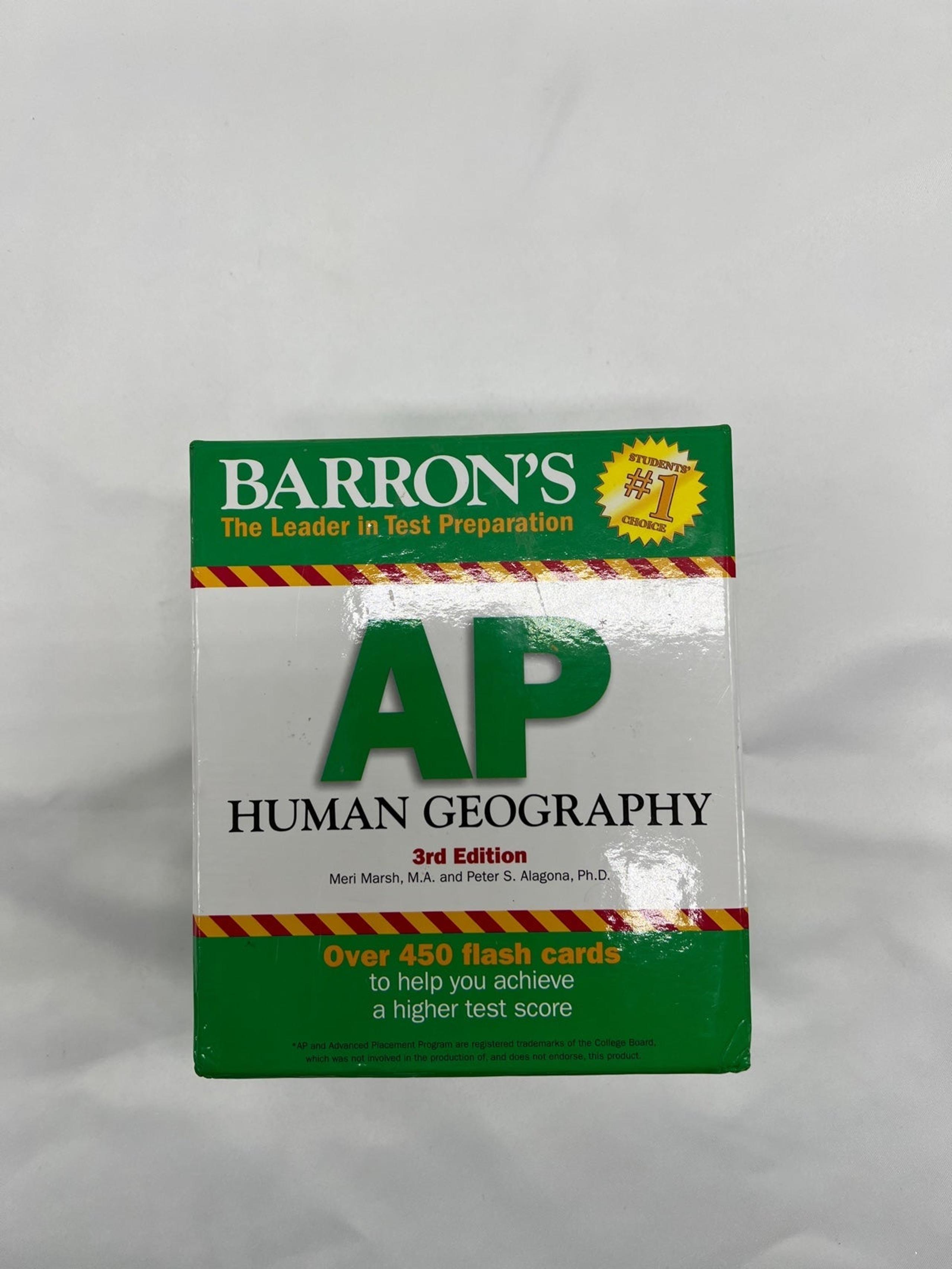 AP Test Human Geography Flash Cards