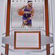 Devin Booker 2023-24 Panini National Treasures Century Patch /49 GAME USED RARE