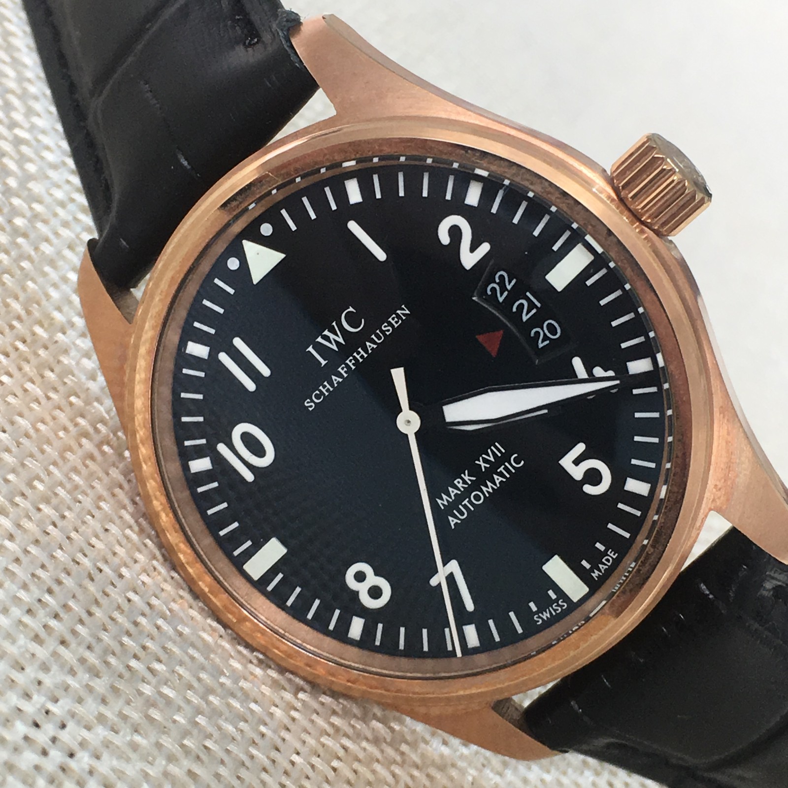 Big Pilot Spitfire Rose Gold Watch