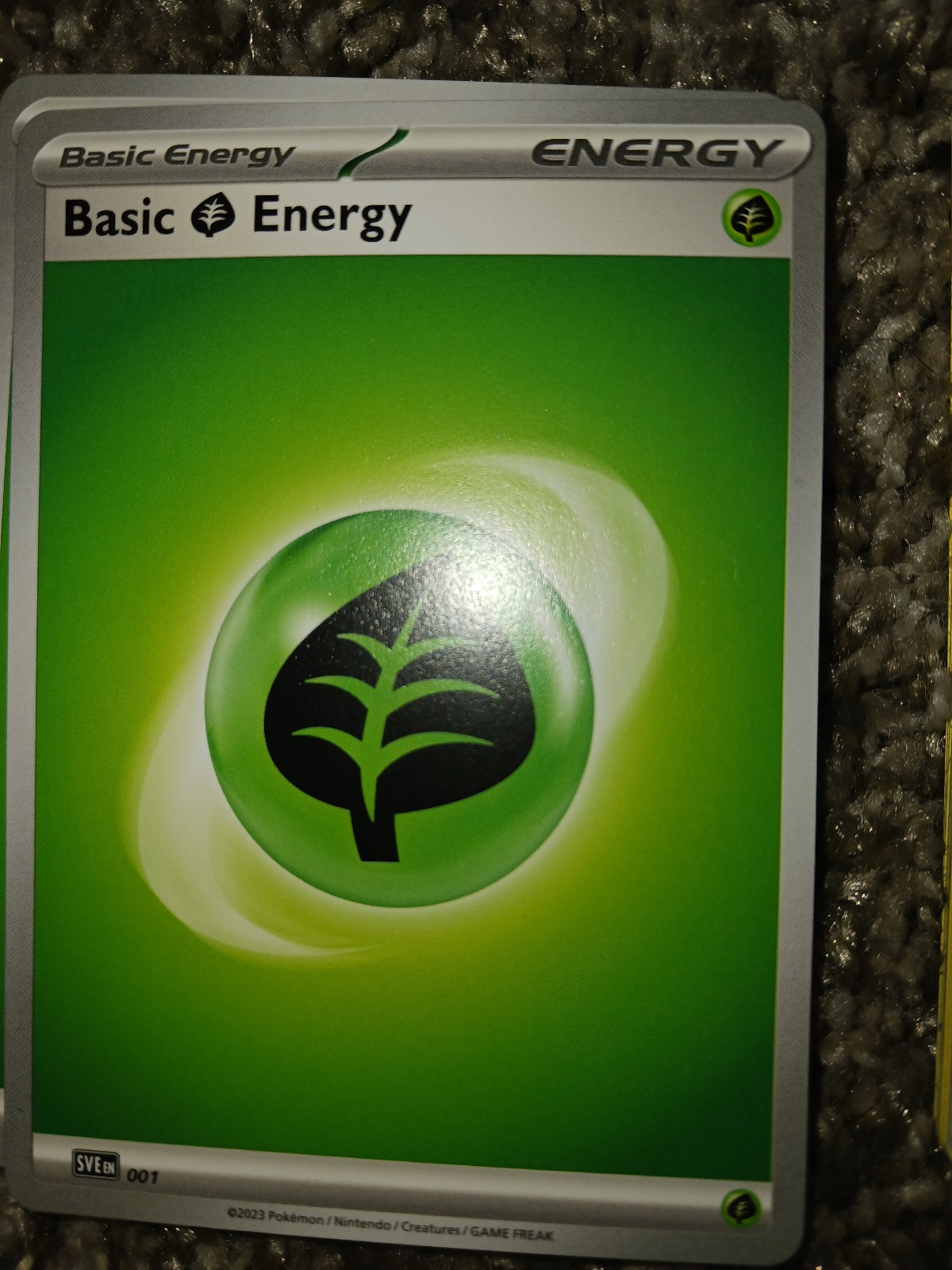 58 Grass Energy Card