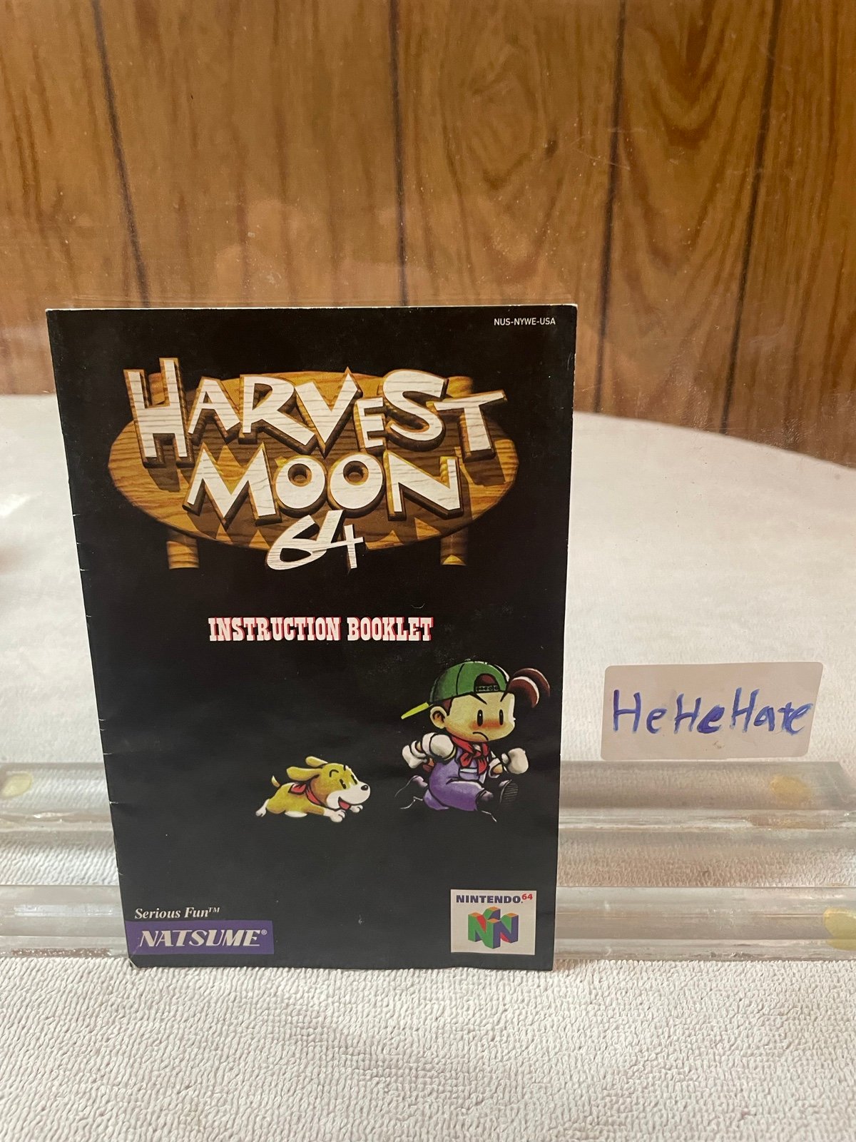 Harvest Moon 64 for Nintendo 64 Manual Only