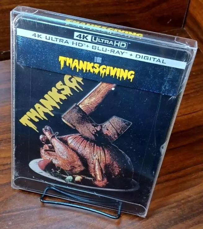 Thanksgiving 4K Steelbook (4K/Blu-ray) w/PROTECTIVE SLEEVE-NEW-Free Box Shipping