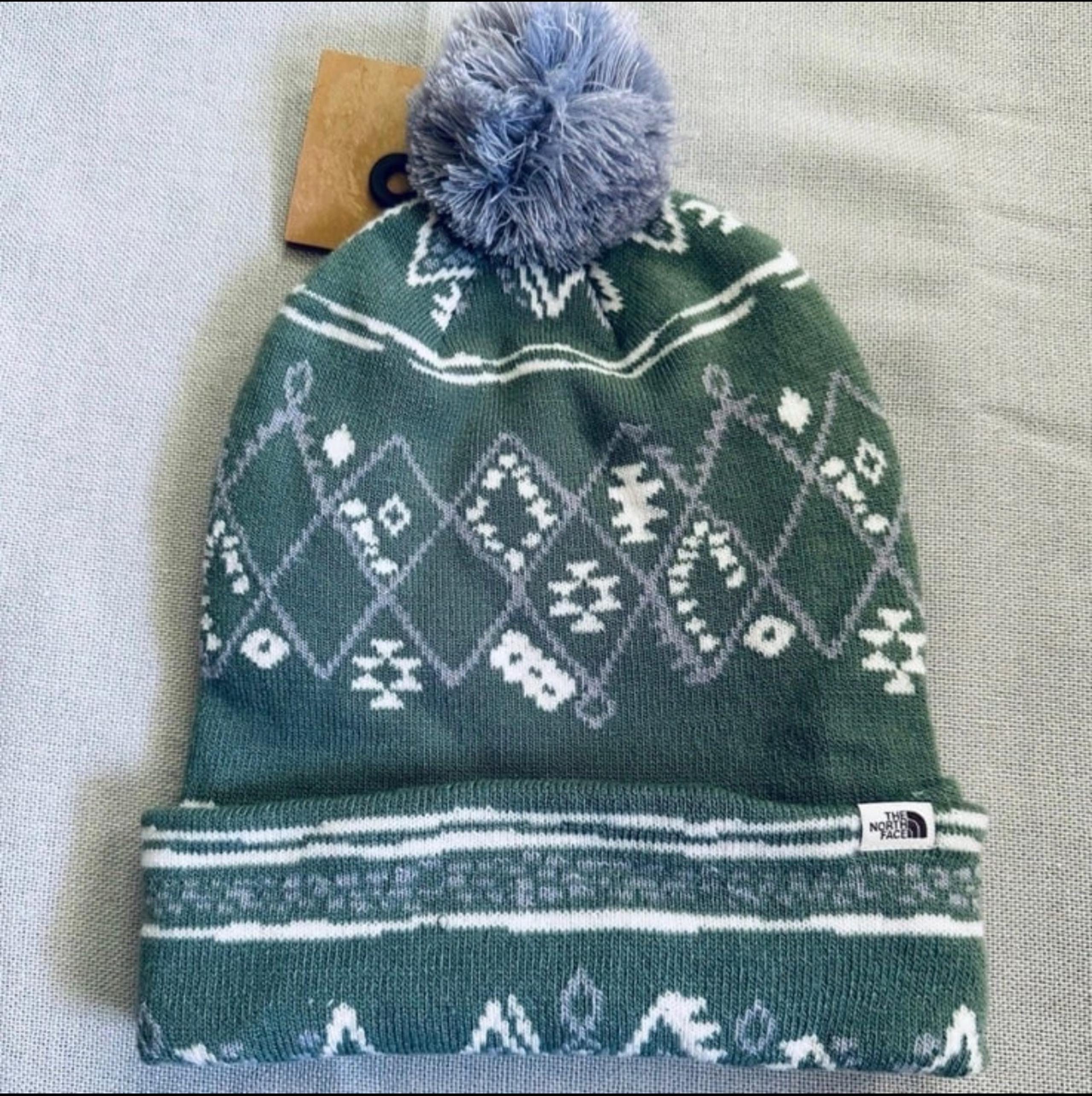 The North Face Pom Beanie Hat Womens