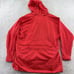 VTG Lands End Jacket Unisex Large Red Rain Hoodie Pullover Front Pocket 90s