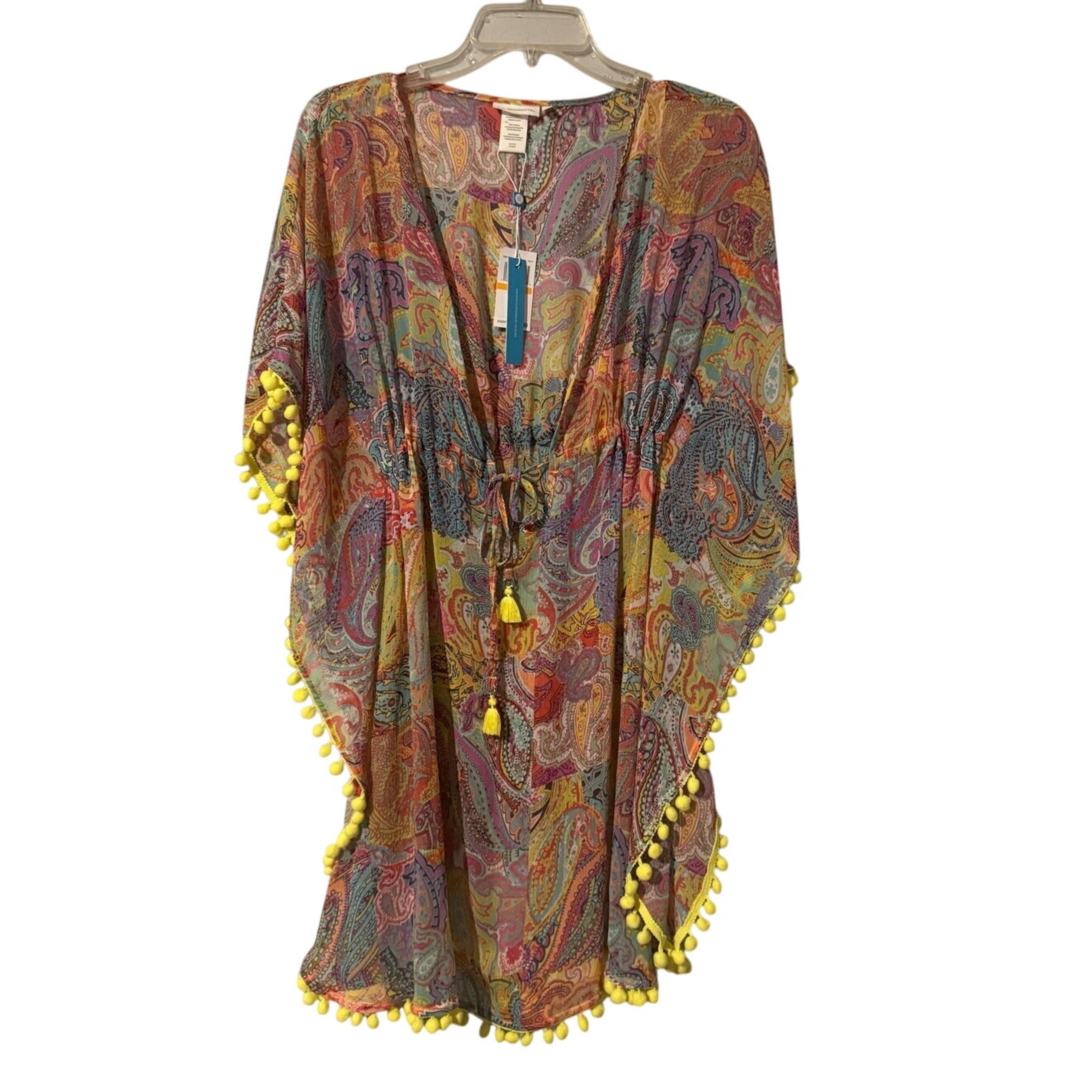 Bleu Rod Beattie NWT Bohemian Paradise Caftan size Small