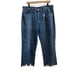 Joe Jeans Blake High Rise Wide Leg Distressed Crop Jean Minerva NEW Sz 34 Womens