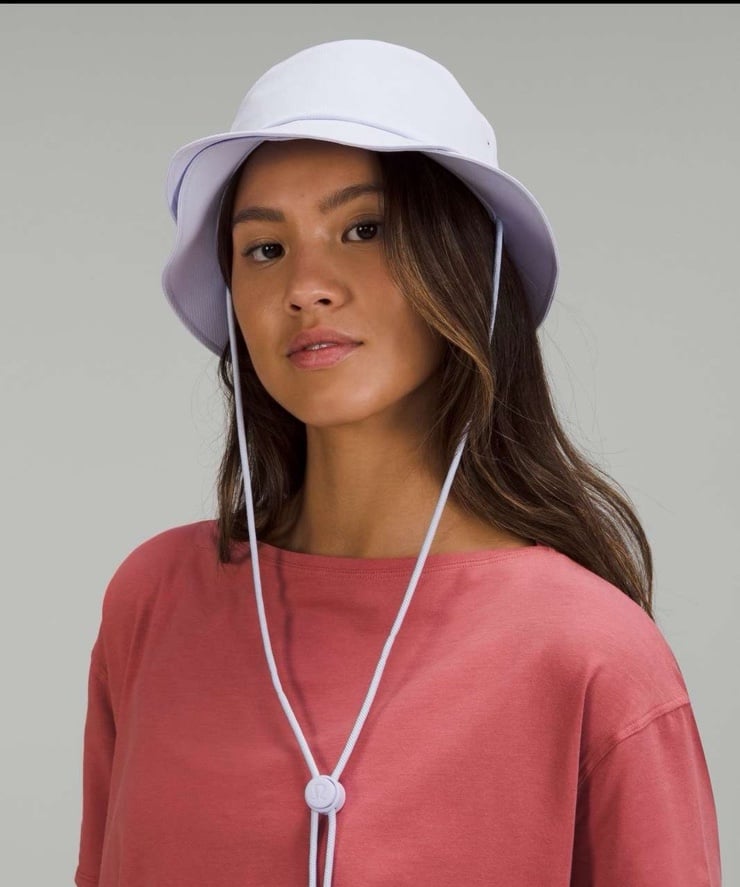 Lululemon Wide Brim Bucket Hat with strap
