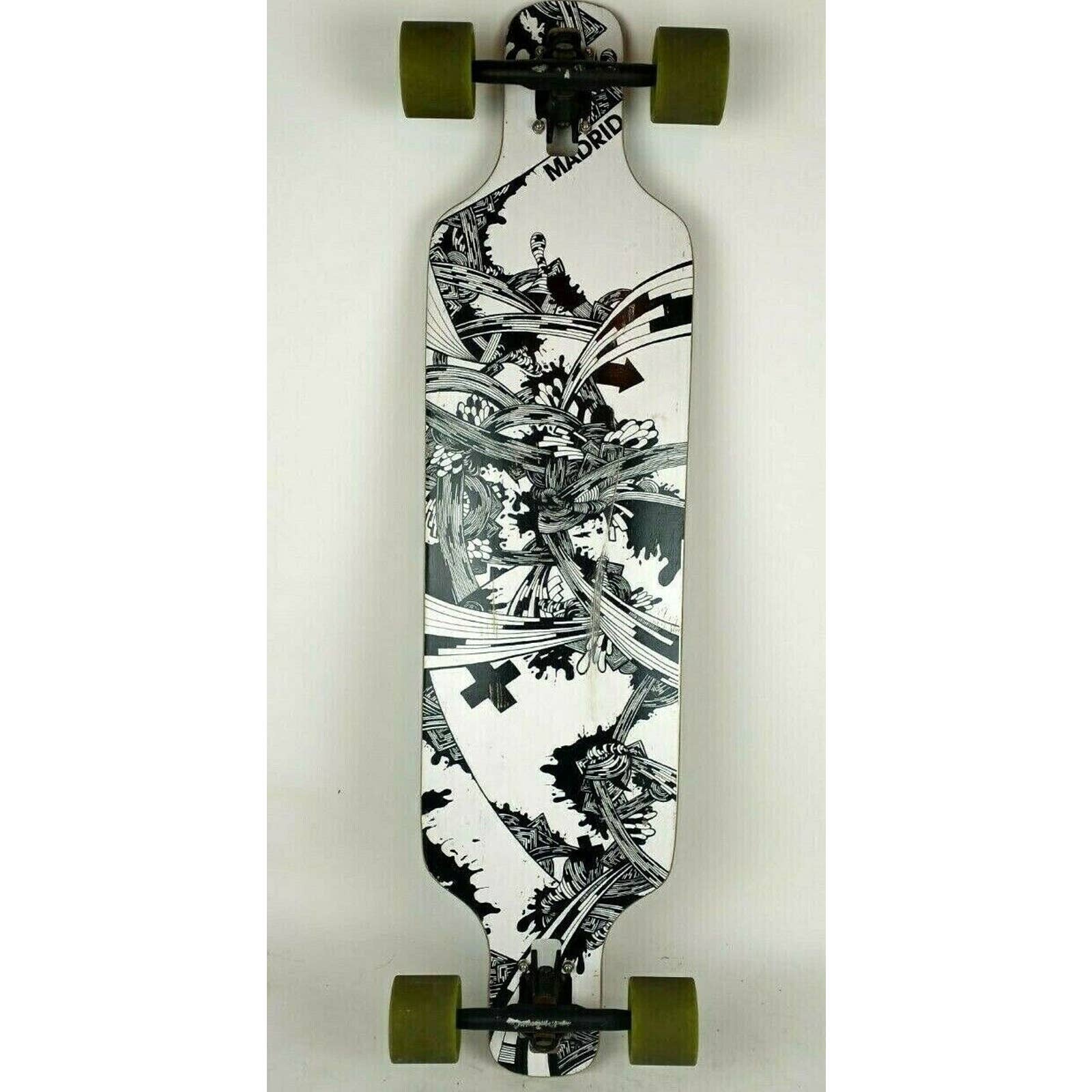 Madrid Skateboard With Abecil Big Zig Wheels IV7824 Madrid Skateboard With Abecil Big Zig Wheels IV7824