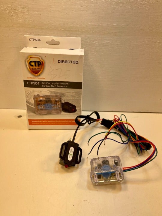 Directed CTP504 Factory Alarm Connection and System Security Theft Protection
