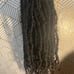 Black 27 inch used butterfly loc lace wig