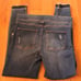 NWT Spanx Distressed Ankle Pull On Blue Jeans Raw Edge Hem Medium Style 20203R