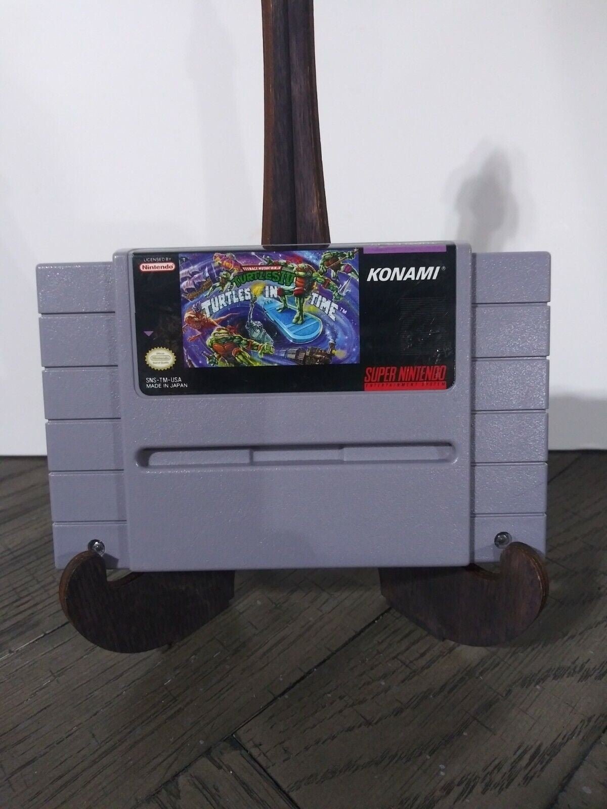Teenage Mutant Ninja Turtles IV: Turtles in Time (Super Nintendo SNES, 1992)