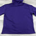 Women's XL Fanatics Purple/Black Phoenix Suns Overslide Quarter-Zip Hoodie NWT