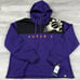 Women's XL Fanatics Purple/Black Phoenix Suns Overslide Quarter-Zip Hoodie NWT