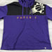 Women's XL Fanatics Purple/Black Phoenix Suns Overslide Quarter-Zip Hoodie NWT
