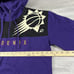 Women's XL Fanatics Purple/Black Phoenix Suns Overslide Quarter-Zip Hoodie NWT