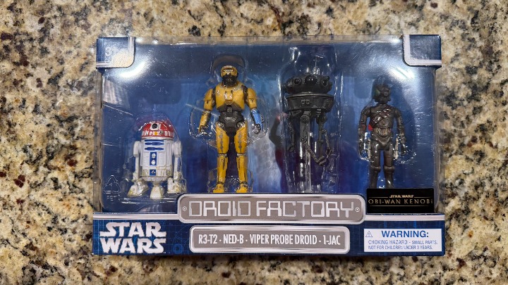 NEW Disney Parks Star Wars Droid Factory 4-Pack: Obi-Wan Kenobi Series